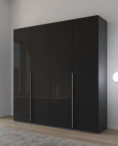 Drehtürenschrank Purisma Glasfronten inkl. Premium Zubehör B/H/T ca. 150/200/250/300 x 223 x 60 cm