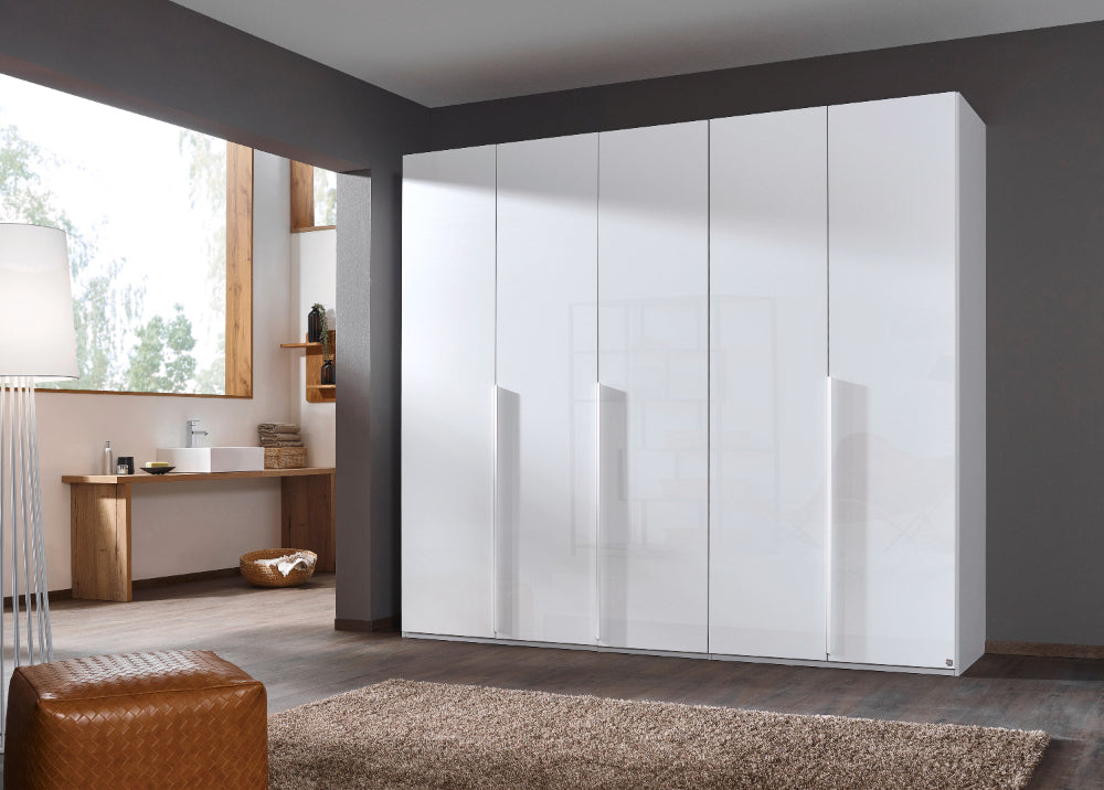 Drehtürenschrank Purisma Glasfronten inkl. Premium Zubehör B/H/T ca. 150/200/250/300 x 223 x 60 cm