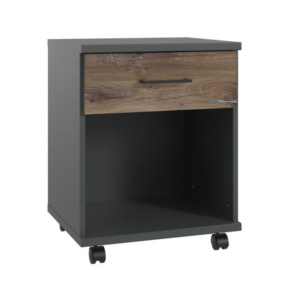 Wimex Rollcontainer Home Desk mit eine Schublade B/H/T ca. 46 x 58 x 40 cm
