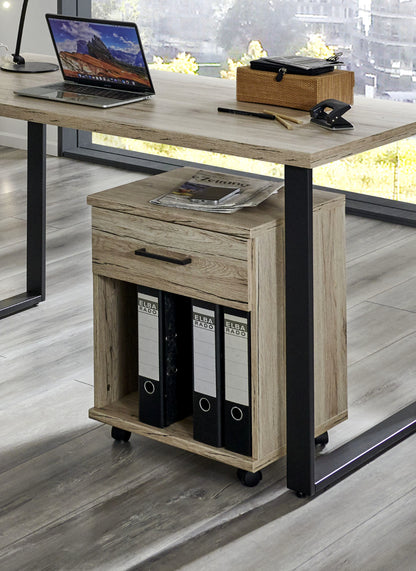 Wimex Rollcontainer Home Desk mit eine Schublade B/H/T ca. 46 x 58 x 40 cm
