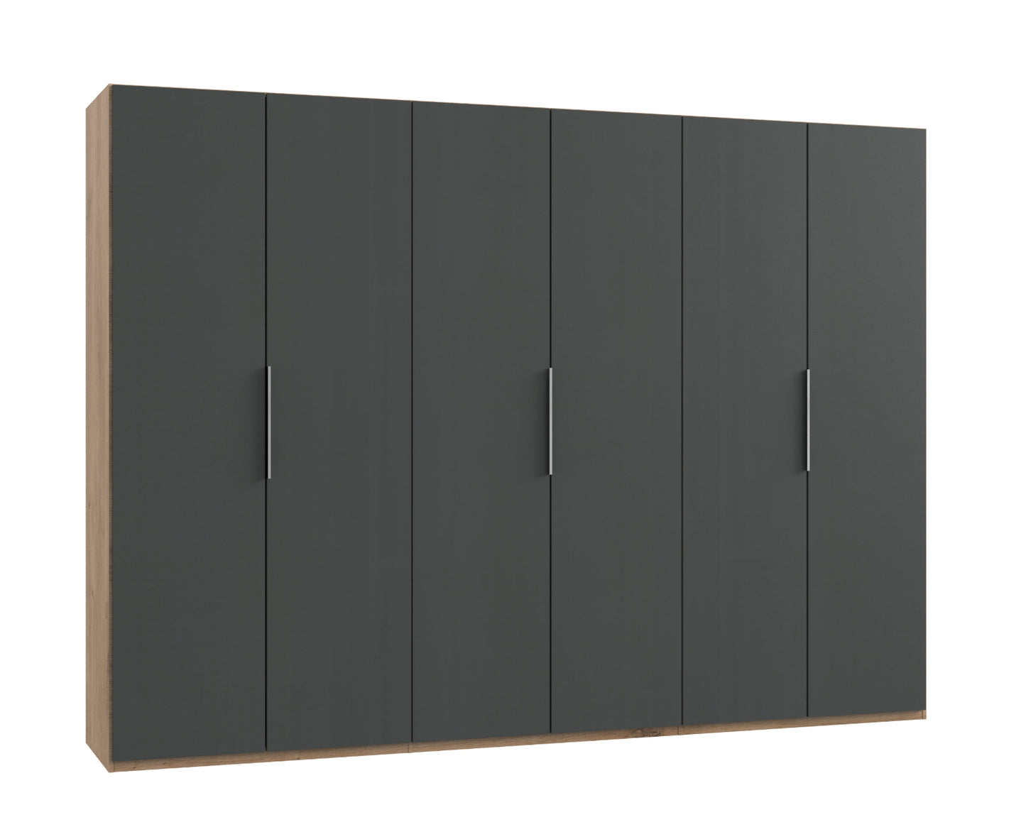 Drehtürenschrank Level 36A 6-türig B/H/T ca. 300 x 216 x 58 cm