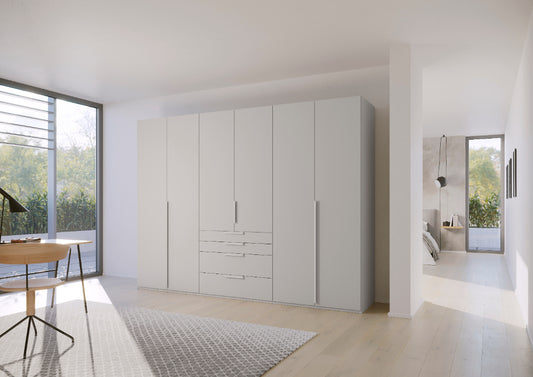 Drehtürenschrank Purisma in Holzdekor, inkl. Premium Zubehör B/H/T ca. 150/200/250/300 x 223 x 60 cm