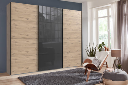 Schwebetürenschrank Norderstedt 3-türig B/H/T ca. 225 x 236 x 64 cm