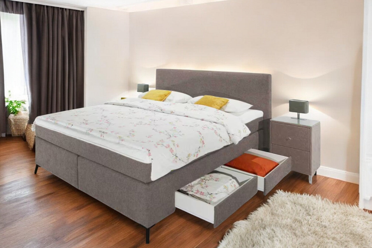 Boxspringbett KS Harmonie S, Komfortbett mit 4 Schubladen, inkl. Lieferung und Montage