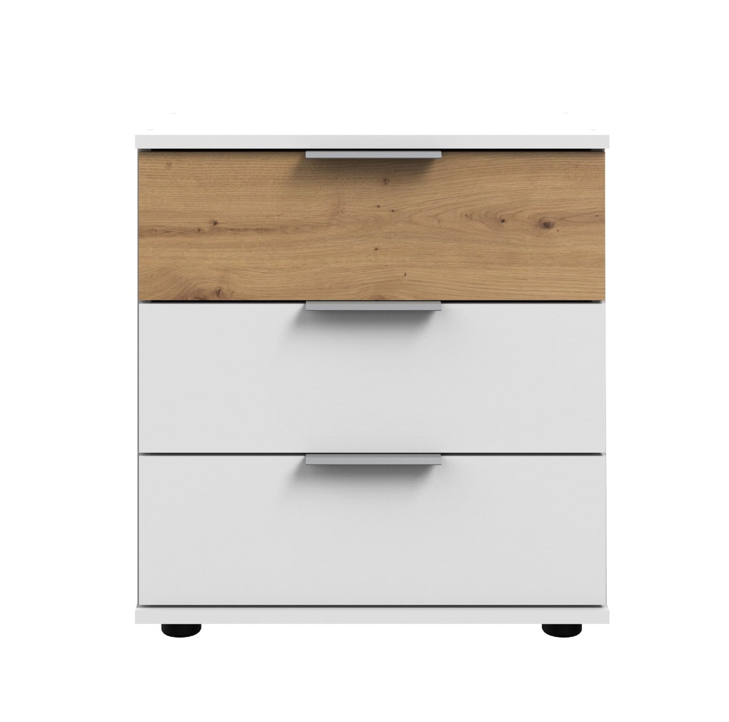 Wimex Nachtschrank Gibraltar mit 3 Schubladen B/H/T ca. 52 x 58 x 38 cm