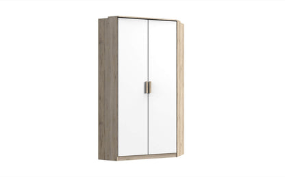 Wimex Kinder Kleiderschrank/ Eckschrank Cariba B/H/T ca. 95 x 199 x 95 cm (Aufstellmaß 120 x 120 cm)