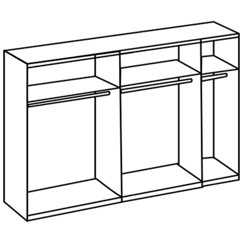 Schwebetürenschrank Ancona B/H/T ca. 200/250/300 x 216 x 65 cm