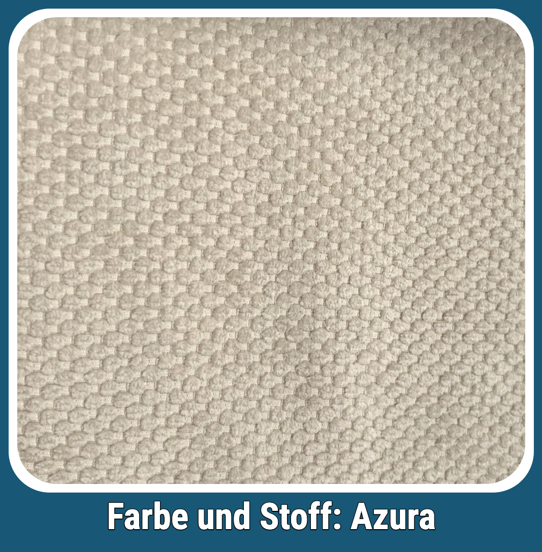 Boxspringbett Azura Beige mit Bettkasten Breite 90-180 x 200 cm