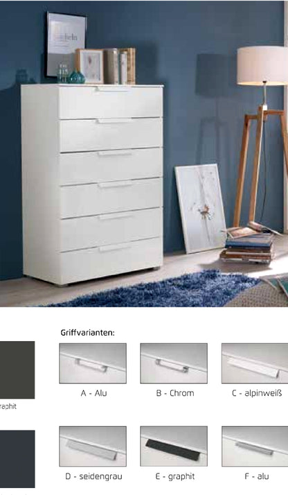 Rauch Aldono Deluxe Kombikommode mit Schubladen ca. B/H/T 160 x 81 x 42 cm