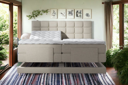 Boxspringbett Dubai elektrisch Breite 160-180 x 200 cm