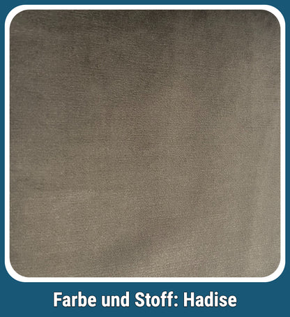Boxspringbett Hadise Grau mit Bettkasten Breite 160-180 x 200 cm
