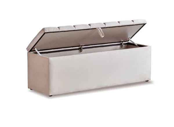 Boxspringbett Jazzlyn Beige - mit Bettkasten & Stauraum, inkl. Lieferung & Montage