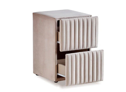 Boxspringbett Jazzlyn Beige - mit Bettkasten & Stauraum, inkl. Lieferung & Montage