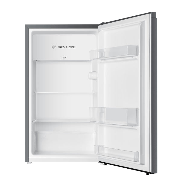 PKM Kühlschrank KS93ESI, Silber, Höhe 85 cm