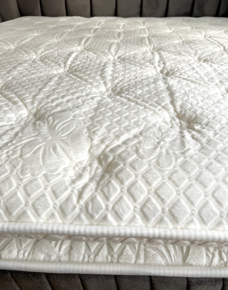 Boxspringbett Ophelia Grau mit Bettkasten Breite 160-180 x 200 cm