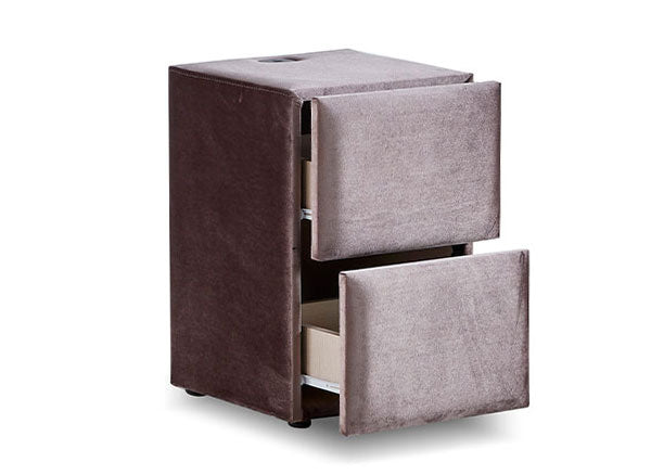 Boxspringbett Phantom Beige Voll-orthopädisches Komfortbett mit Bettkasten, Stauraum, inkl. kostenlose Lieferung und Montage