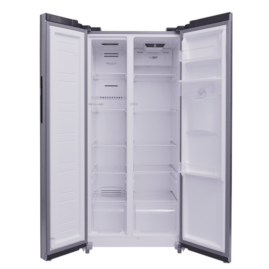 PKM Side-by-Side Kühl-Gefrierkombination inkl. Wasserspender mit Wassertank SBS436NFWDIX Höhe 173 cm NoFrost