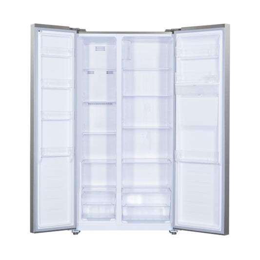 PKM Side-by-Side Kühl-Gefrierkombination inkl. Wasserspender mit Wassertank SBS444EIXWD Höhe 177 cm NoFrost