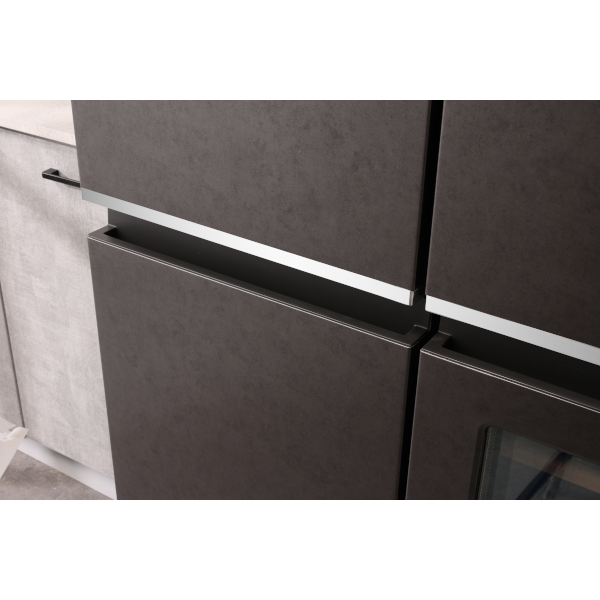 Wolkenstein Cross Door Kühl-Gefrierkombination mit Weinabteilung WCD595EWTSNF Höhe 182 cm NoFrost