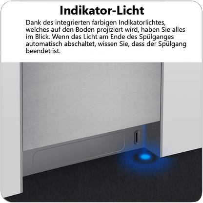 Wolkenstein Einbaugeschirrspüler, vollintegriert WGSP15-8FI Breite 60 cm