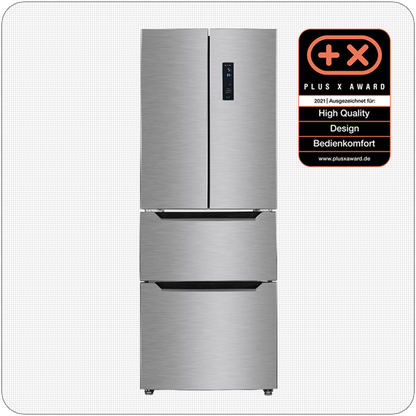 Wolkenstein French-Door Kühl-Gefrierkombination mit Crisper und Chiller Zone FD351.4A++NFIX Höhe 186 cm NoFrost
