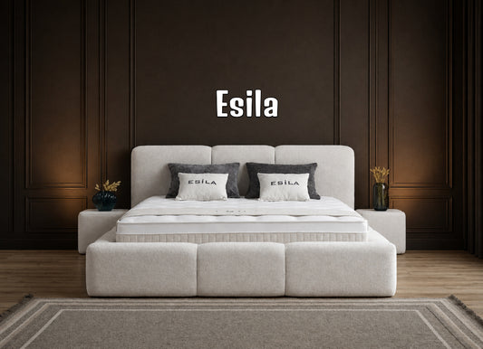 Boxspringbett Esila Cremweiß - mit Bettkasten & Stauraum, inkl. Lieferung & Montage