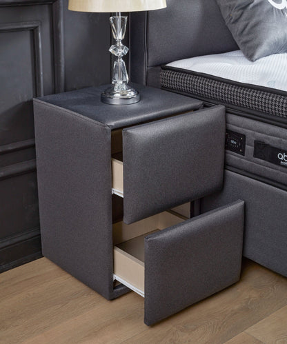 Boxspringbett Hamilton Grau - mit Bettkasten & Stauraum, inkl. Lieferung & Montage
