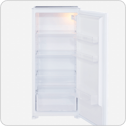 PKM Einbau-Kühlschrank KS215.0A++EB2, Höhe 123 cm, Weiß