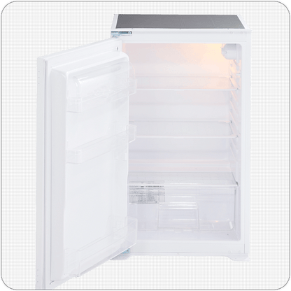 PKM Einbau-Kühlschrank KS130.0A++EB Höhe 88 cm, Weiß