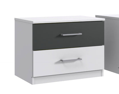 Wimex Nachtschrank Angie mit 2 Schubladen B/H/T 52 x 40 x 38 cm