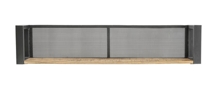 Wandregal Cayro Mangoholz massiv multifarbig B/H/T 119 x 25 x 20 cm